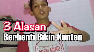 Penyebab dan Solusi Berhenti bikin konten di Youtube