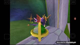 Bouncing orb in Summer Forest from Spyro2 in the PS1 version