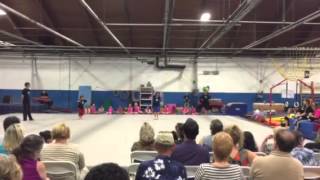 Lilys gymnastics show