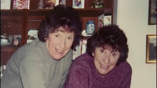 Today we said goodbye to my aunty Jeanie. Mums identical twin sister.