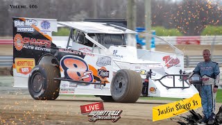 Season opener Modified race onboard with Justin Sharp 8S | #2024 #merrittvillespeedway