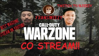 CO STREAM WITH BJEEZY ROUND 2! BEST WARZONE STREAM ON YOUTUBE! ROAD TO 200 SUBS!