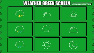 WEATHER GREEN SCREEN EFFECTS NO COPYRIGHT