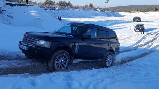 OFF-ROAD, БИТВА ЗА ГОРУ! RANGE ROVER, UAZ PATRIOT PICKUP, NISSAN X-TRAIL, DAIHATSU ROCKY!