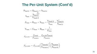 Chapter 3: Power Transformers and The Per-Unit System (2)