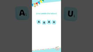 Unscramble the Letters 3 | Fun and Easy Indonesian Vocabulary Challenge!