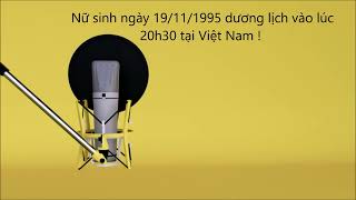 Bạn nữ tự luận lá số của mình Mệnh Thái Dương cư Tí1 9-11-1995 20h