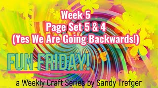 Fun Friday Week 5 Remaking my Route 66 Album | Page Set 5 and 4 | Country Craft Creations