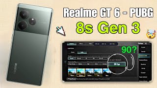 Realme GT 6 PUBG Test | Realme GT 6 Bgmi Test | 8s Gen 3