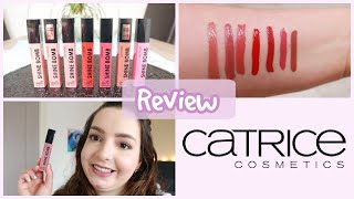 CATRICE SHINE BOMB LIP LAQUERS - Alle 7 - Review, swatches & weartest