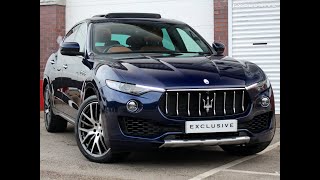 2018 18 Maserati Levante 3.0D V6 4WD Zegna Pack Exclusive Cars (GB) -