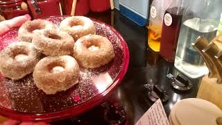 Low Carb Cinnamon Sugar Doughnuts