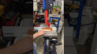 Trying out a new Timberwolf bandsaw blade on the Harvey C14 bandsaw