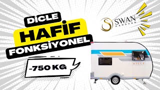 750 Kg ALTI Hafif ve Fonksiyonel: Dicle Modeli Karavan İncelemesi 🚐✨