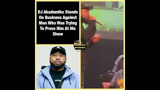 DJ Akademiks Wasn’t Going Against Man Who Tried Pressing Him 🔥