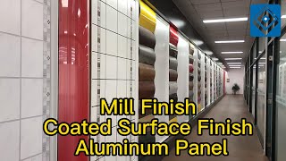 Mill Finish Coated Surface Finish Aluminum Panel