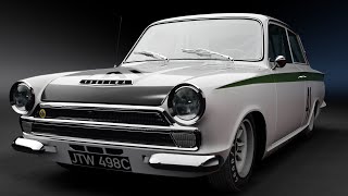 Assetto Corsa: 1965 Lotus Cortina at Knockhill