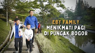 EBY Family Menikmati Pagi di Puncak Bogor