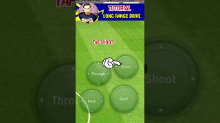 Tutorial Long Range Drive 👿 || #efootball #pes #pes2021 #efootballmobile