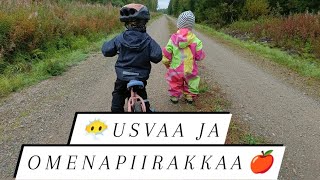 Usvaa ja omenapiirakkaa | Arkivlog