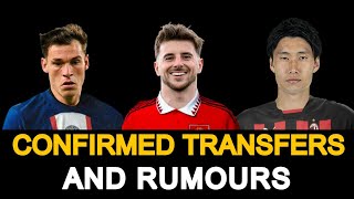 CONFIRMED TRANSFERS AND TRANSFER RUMOURS. TRANSFER NEWS FT. MANUEL UGARTE, MASON MOUNT, KAMADA