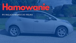 6 chiptuning hamownia Nissan Leaf Gen1 po naładowaniu do pełna