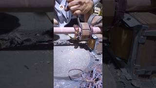 how to remove a motor copper coil #copper #coil