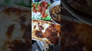 #Lasagna și salată de crudități#😋