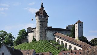 The Munot is a circular 16th century fortification in the center of the Swiss City of Schaffhausen.