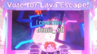 beating lava escape without shortcuts