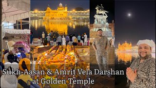 Full Darshan of Sukh-Aasan & Amrit Vela at Golden Temple Amritsar | Akal Takht Darshan | Blessed 😇