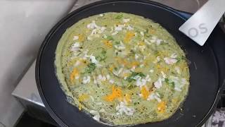 ಹೆಸರುಕಾಳು ದೋಸೆ ಮಾಡುವ ವಿಧಾನ| Hesarukalu Dose in Kannada| Green gram Dosa| Moong dal dosa