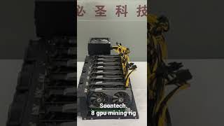 Soontech 8 gpu mining rig