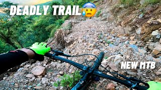 Finally new trail MTB😍 par itna khatarnak offroad trail😱 | MTB Vlog