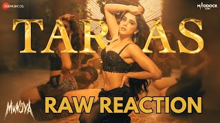 Taras song from munjya Reaction