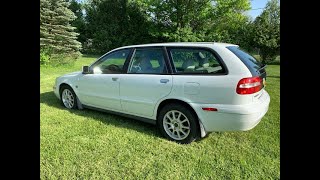 2003 Volvo V40 for sale 1 owner CA car 93k miles Hemmings Auction June 2022