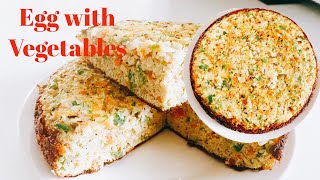 Egg Vegetables breakfast| अण्डा र भेजिटेबलको अमलेट ।Omelette with Cauliflower & Carrot | Egg Recipe