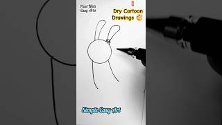 Easy way to draw beautiful cartoon of smiling baby #cartoon #sketch