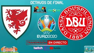 Gales vs Dinamarca | En Vivo Formato Radio | Eurocopa