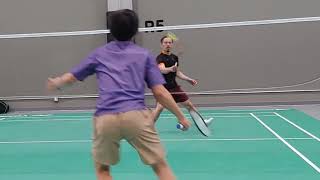 Deadly Net Cross #badminton