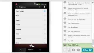 Como poner ringtones en la memoria externa del htc one