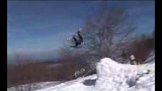 My first snowboard backflip try ever