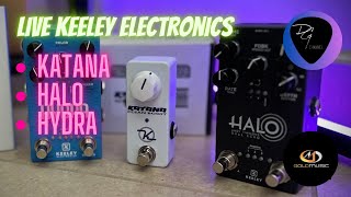 Live Test Keeley Halo, Hydra e Katana