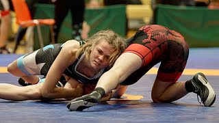 U17 M. Praulite (LAT) vs S. Väljan (EST) 54kg. Youth girls womens wrestling.