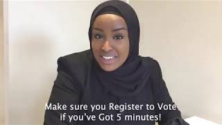 Register to Vote - Zamzam Ibrahim