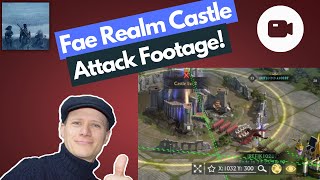 Fae Realm Castle Attack Footage! King of Avalon