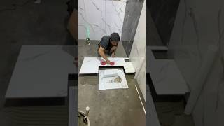 Amazing Tile Fitting Design process #shorts #youtubeshorts #tiles