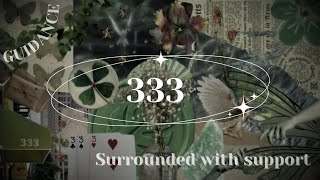 "333 GUIDANCE: Surrounded with support" angel numbers subliminal (calm 432Hz)