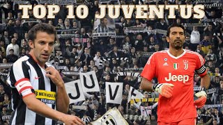 Top 10 Mejores Jugadores De La Historia de la Juventus