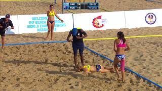 Greece vs Australia | Preliminary Round  | 2018 IHF Women's Beach Handball World Championship